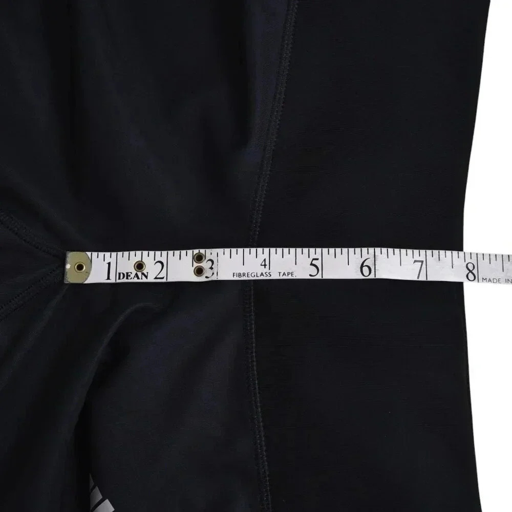 Adidas Leggings Techfit Climalite Medium Compression Black Blue Workout Size Med - Picture 10 of 12